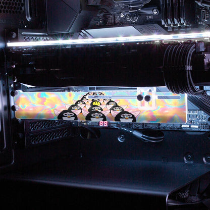 Party Vibes RGB GPU Supprt Bracket - Javilostcontrol - V1Tech