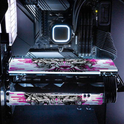 Passion Wolf RGB GPU Support Bracket - Daniele Caruso - V1Tech