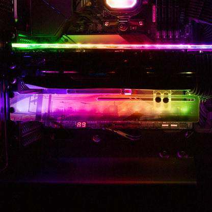 Peace Ground RGB GPU Support Bracket - Dan Giuz - V1Tech