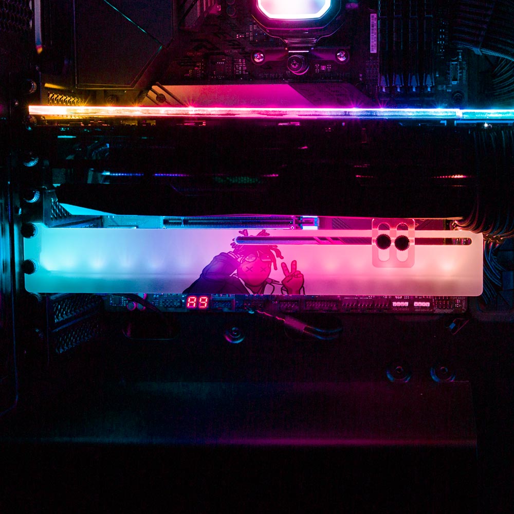 Peace RGB GPU Support Bracket - Utopia Graphix - V1Tech