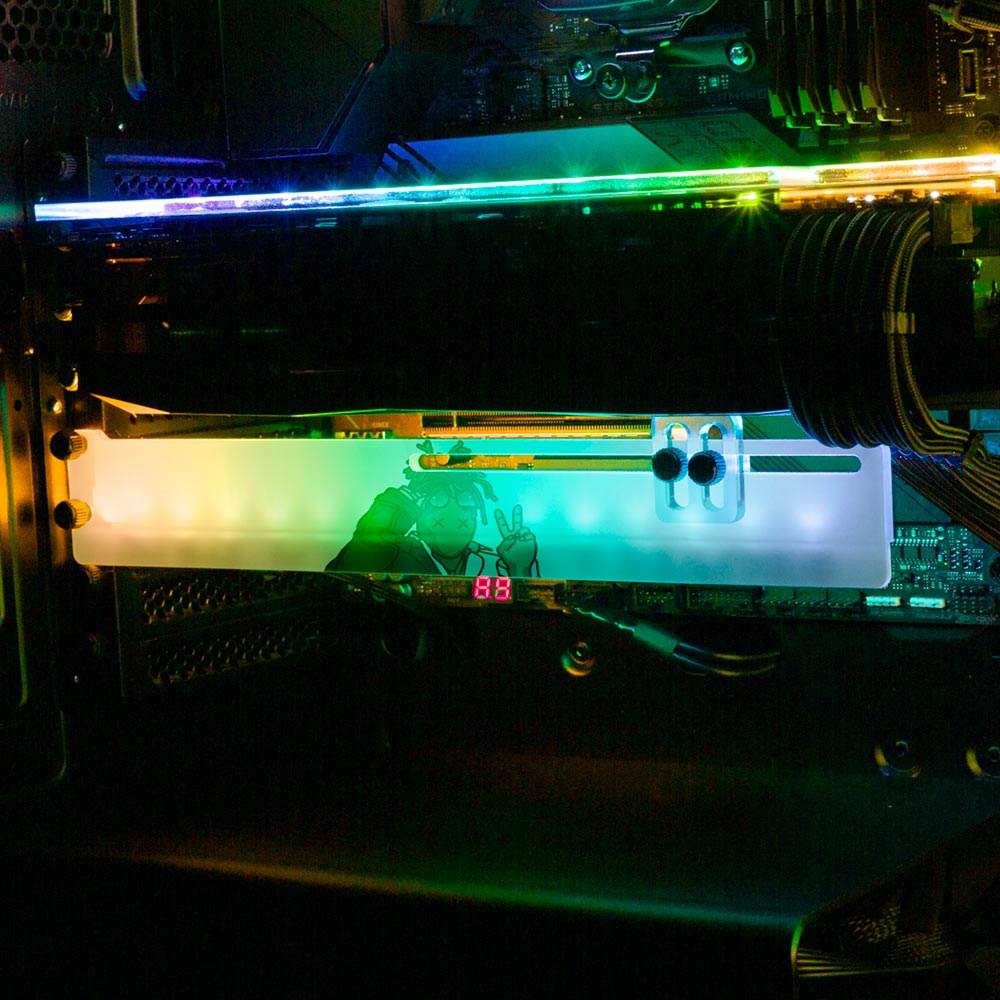 Peace RGB GPU Support Bracket - Utopia Graphix - V1Tech