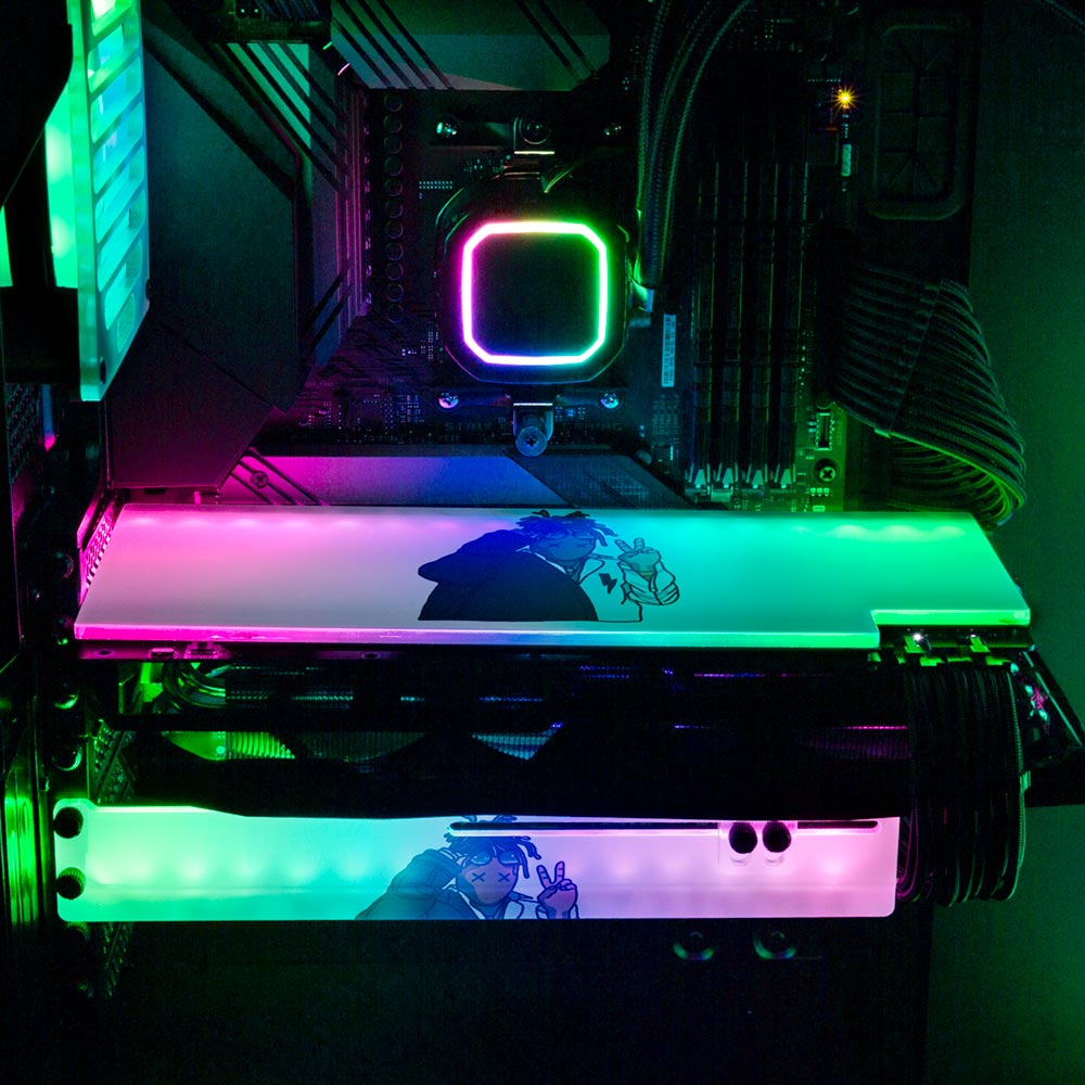 Peace RGB GPU Support Bracket - Utopia Graphix - V1Tech