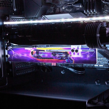 Pex Legends RGB GPU Support Bracket - Devil May Create - V1Tech