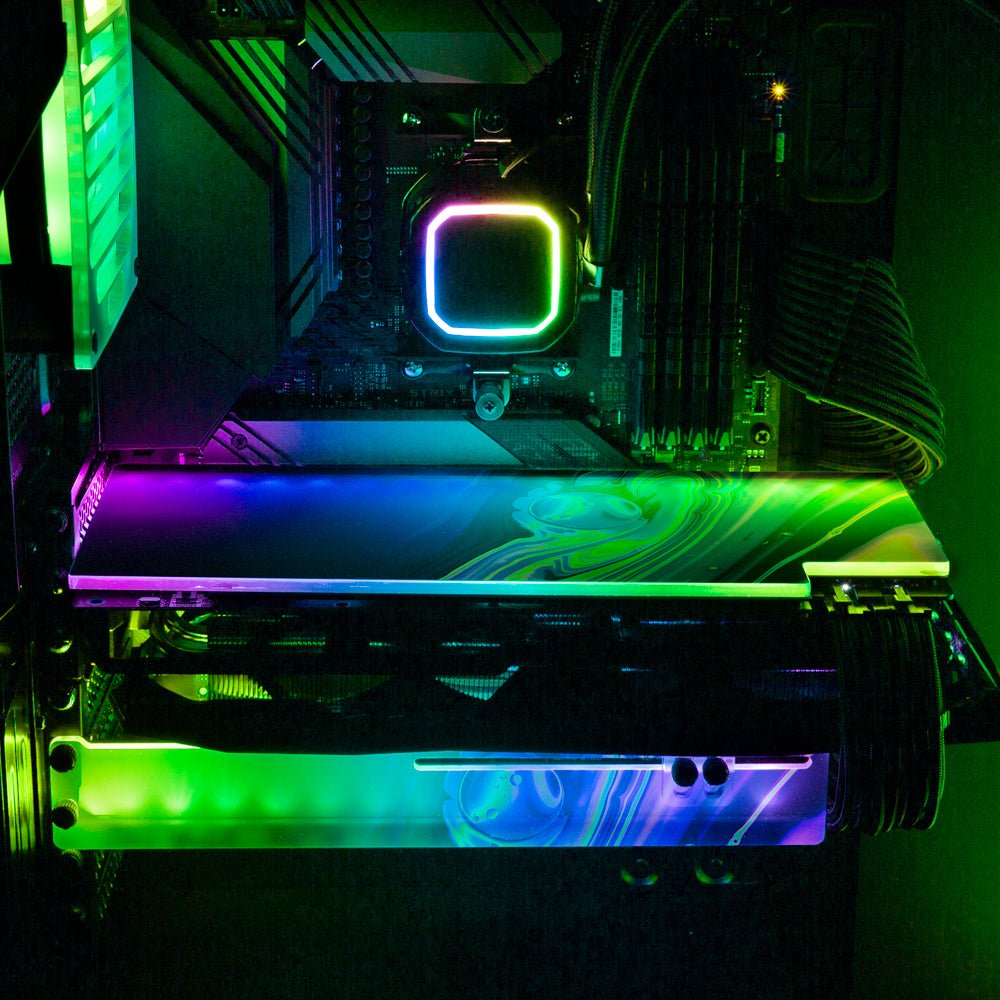 Phosphenes RGB GPU Support Bracket - Maalavidaa - V1Tech