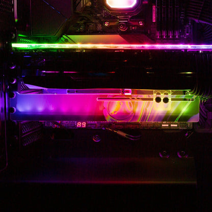 Phosphenes RGB GPU Support Bracket - Maalavidaa - V1Tech