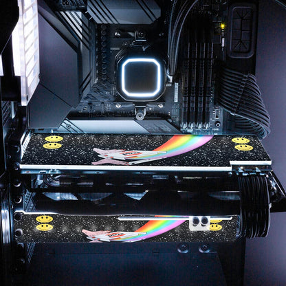 Pizza Time RGB GPU Support Bracket - Javilostcontrol - V1Tech