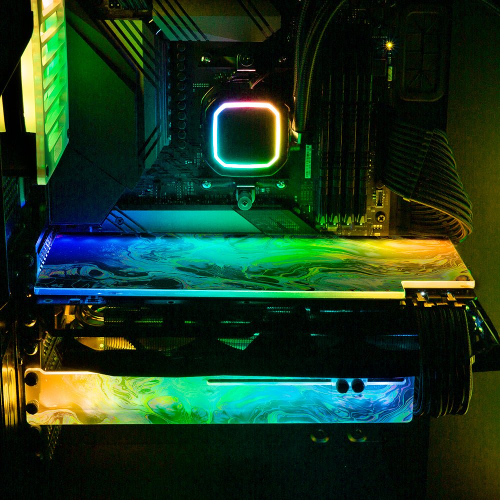 Rest My Chemistry RGB GPU Support Bracket - Maalavidaa - V1Tech