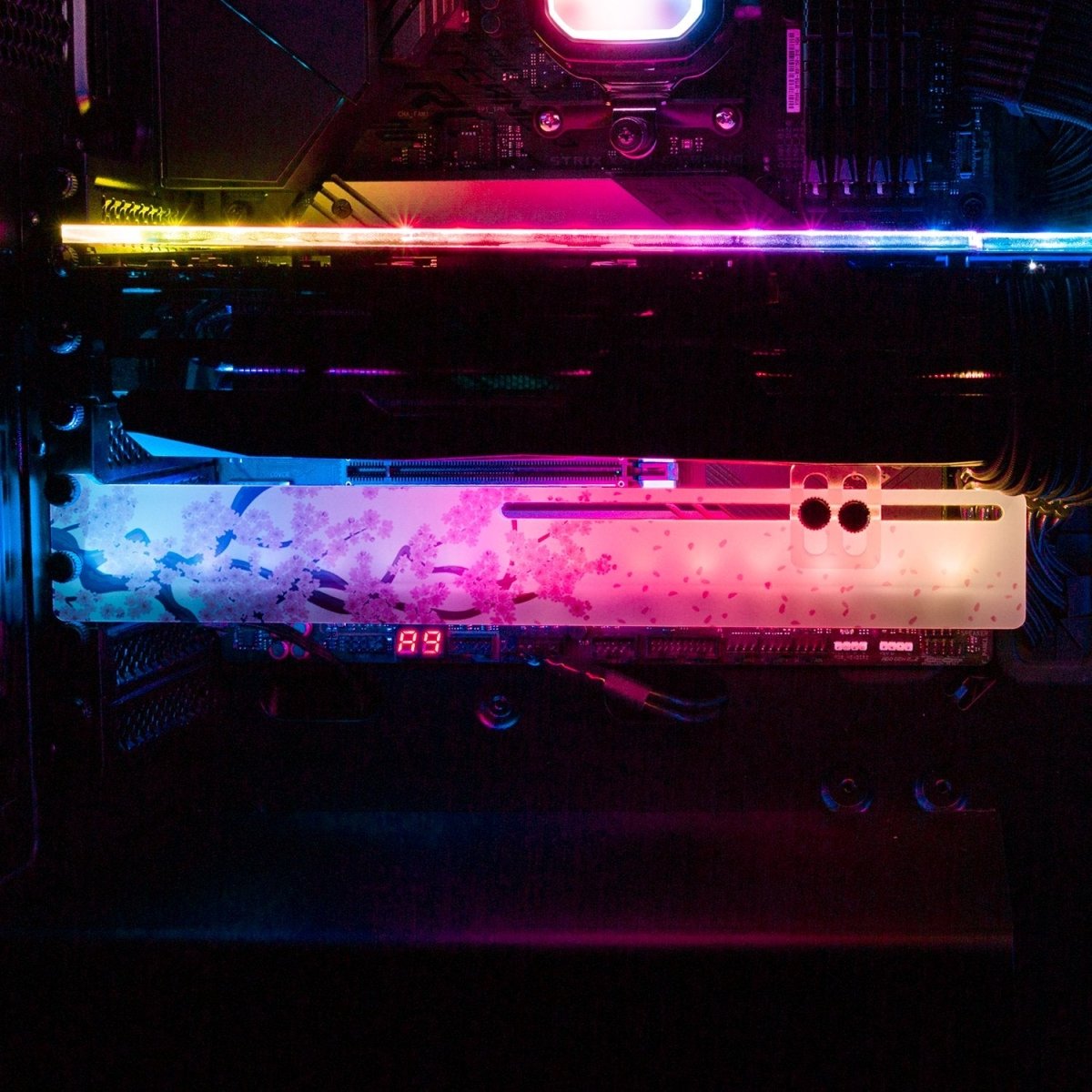 Sakura RGB GPU Support Bracket - V1Tech