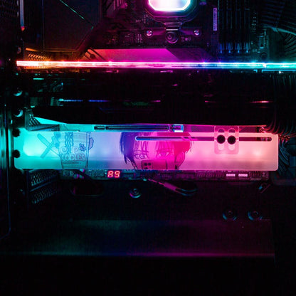 Send Noods RGB GPU Support Bracket - Annicelric - V1Tech