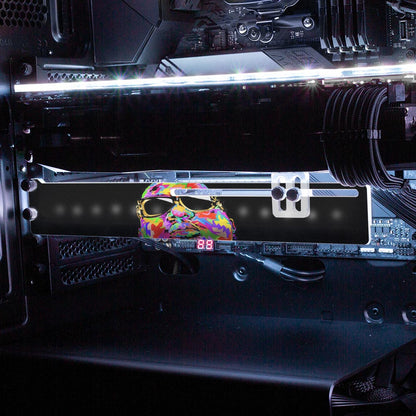 Shadesdrome RGB GPU Support Bracket - Technodrome1 - V1Tech