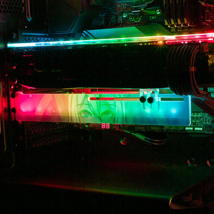 Shepherdess Monarch RGB GPU Support Bracket - Ghost Data - V1Tech