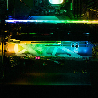 Shepherdess Penta RGB GPU Support Bracket - Ghost Data - V1Tech