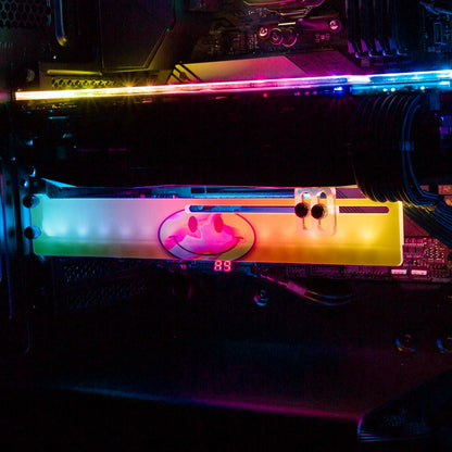 Smile RGB GPU Support Bracket - Javilostcontrol - V1Tech