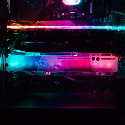 Snack Girl RGB GPU Support Bracket - Annicelric - V1Tech