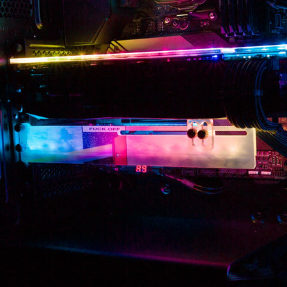 The Door RGB GPU Support Bracket - Javilostcontrol - V1Tech