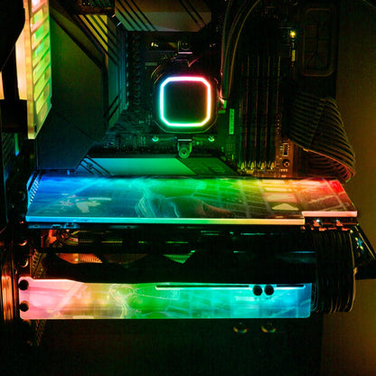 The Executioner RGB GPU Support Bracket - Dan Giuz - V1Tech