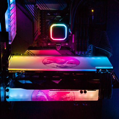 The Great Shark RGB GPU Support Bracket - Fanfreak - V1Tech