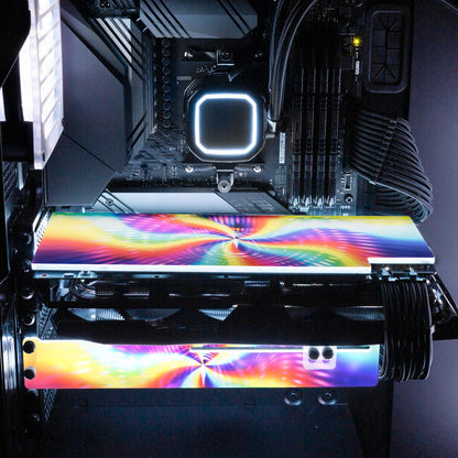 The Inexorable Passage of Time RGB GPU Support Bracket - Guedda HM - V1Tech