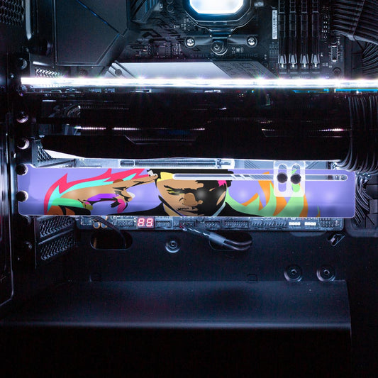 Thinkingdrome RGB GPU Support Bracket - Technodrome1 - V1Tech