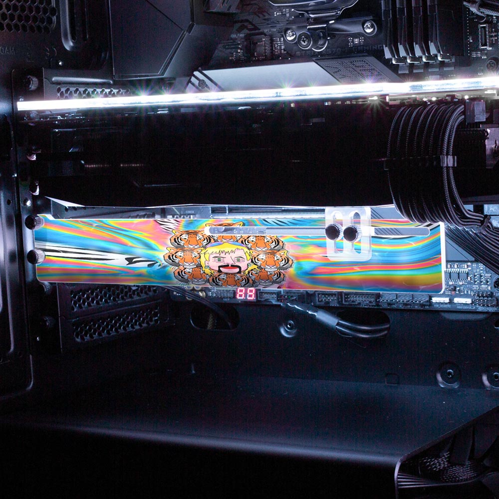 Tiger Universe RGB GPU Support Bracket - Javilostcontrol - V1Tech