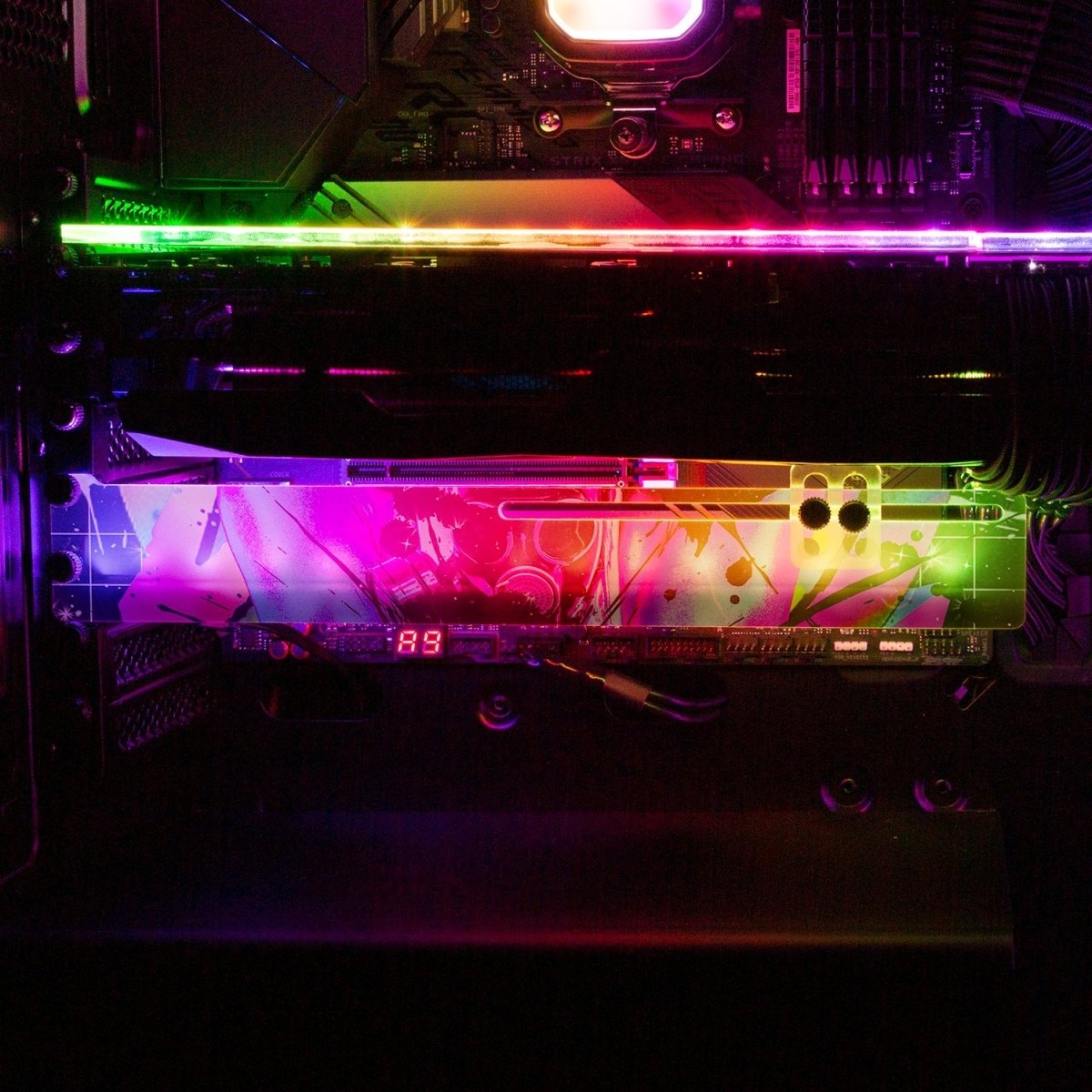 Toxins RGB GPU Support Bracket - Tankuss - V1Tech