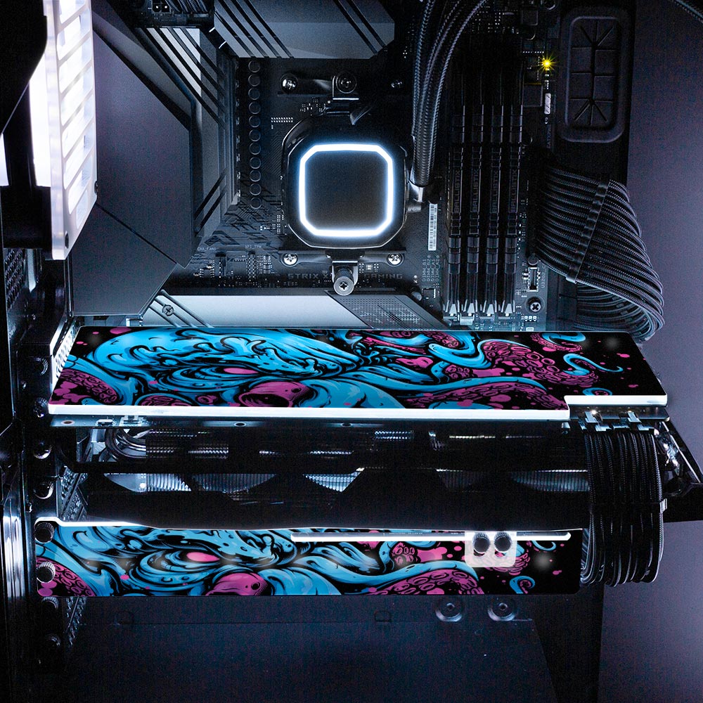 Underwater Sea Creature RGB GPU Support Bracket - Daniele Caruso - V1Tech