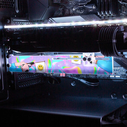 Universe Guns RGB GPU Support Bracket - Javilostcontrol - V1Tech