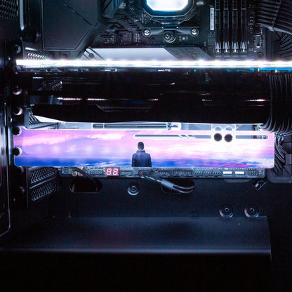 V2 City of Dreams RGB GPU Support Bracket - Nogar007 - V1Tech