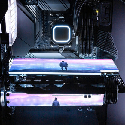 V2 City of Dreams RGB GPU Support Bracket - Nogar007 - V1Tech