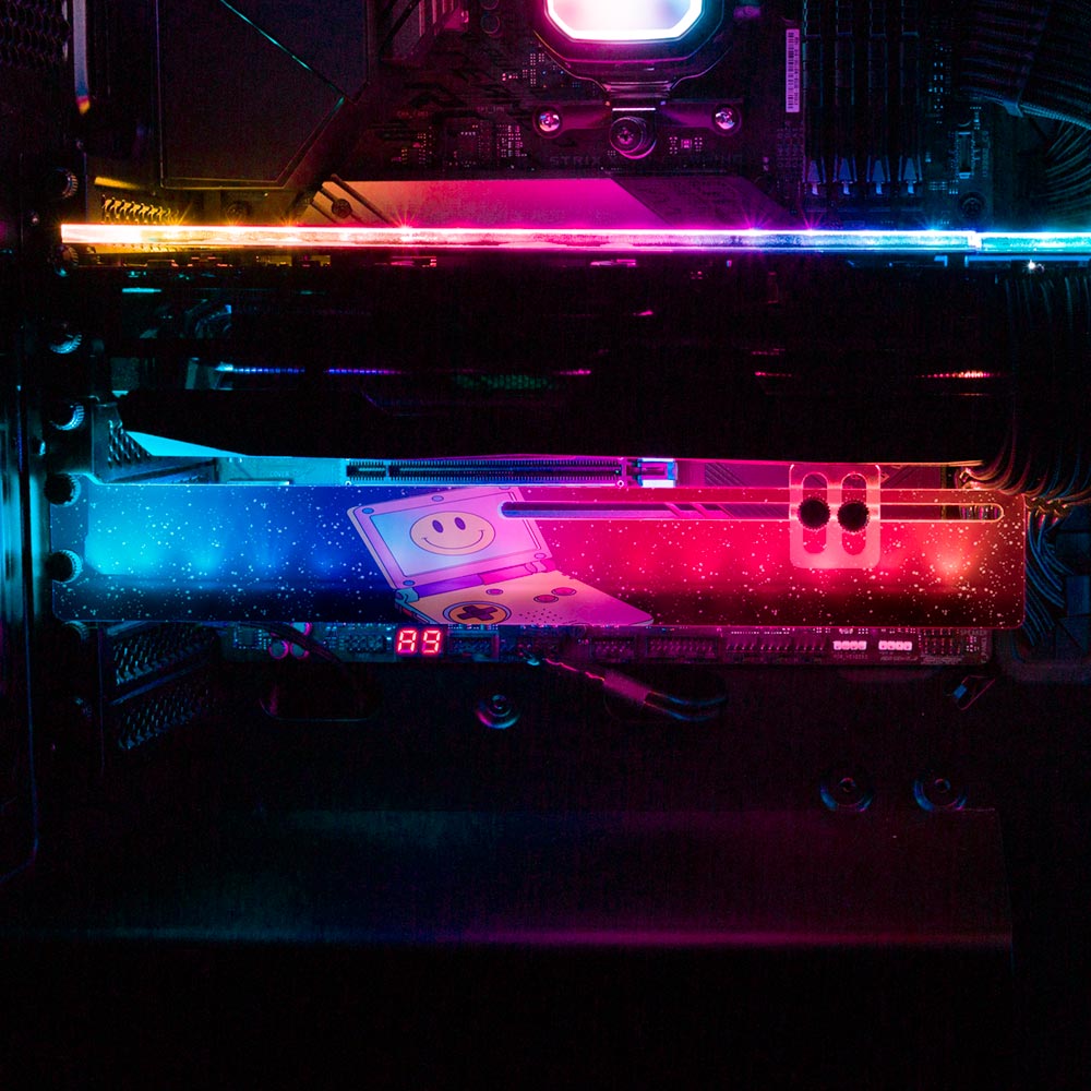 Videogame RGB GPU Support Bracket - Javilostcontrol - V1Tech