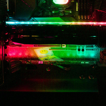 Videogame RGB GPU Support Bracket - Javilostcontrol - V1Tech