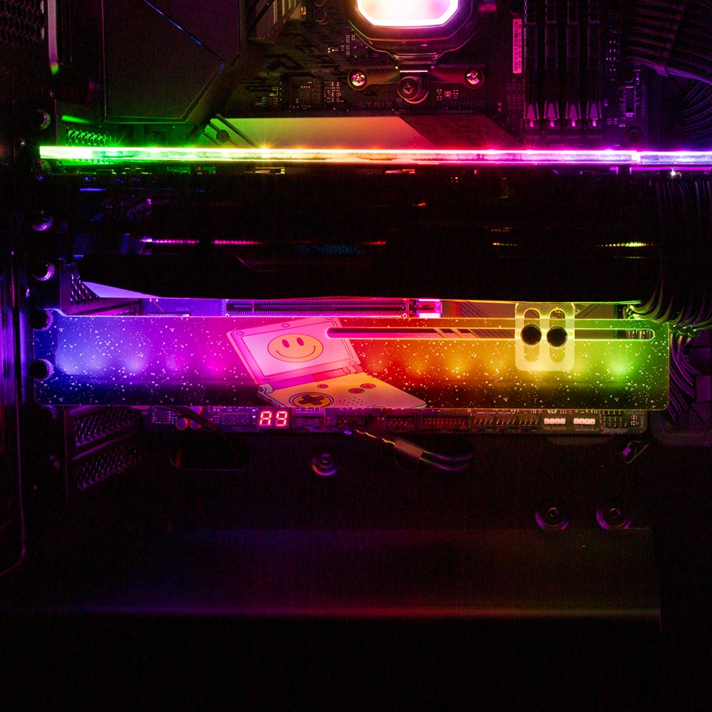 Videogame RGB GPU Support Bracket - Javilostcontrol - V1Tech