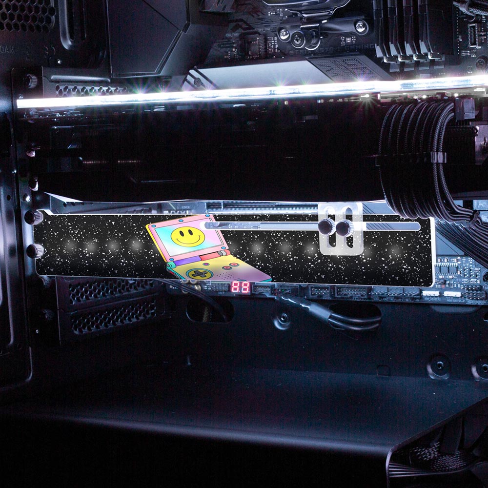 Videogame RGB GPU Support Bracket - Javilostcontrol - V1Tech