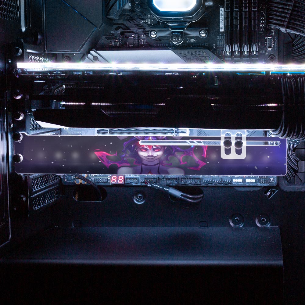 Void Walker RGB GPU Support Bracket - Ghost Data - V1Tech