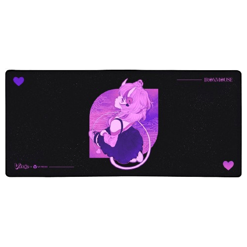 VShojo Ironmouse x V1 Tech x angelscape X-Large Mouse Pad - Vshojo - V1 Tech