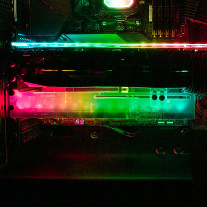 Young Wild and Free RGB GPU Support Bracket - Dan Giuz - V1Tech