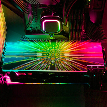 Acid Grphx RGB GPU Backplate - Guedda HM - V1Tech