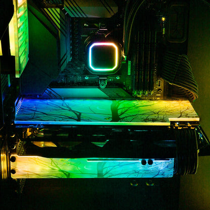 Albus RGB GPU Support Bracket - Cajuca Art - V1Tech