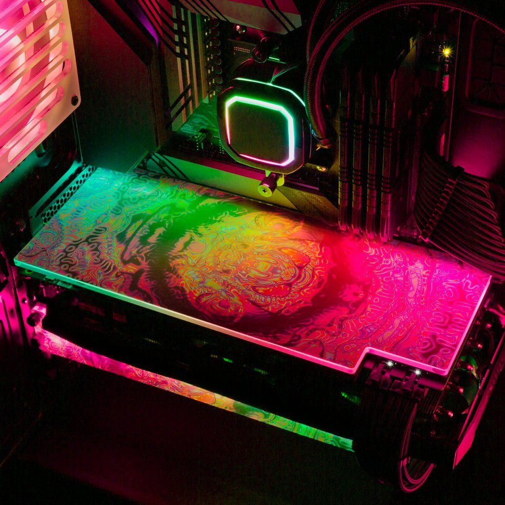 Alien Egg RGB GPU Backplate - Guedda HM - V1Tech