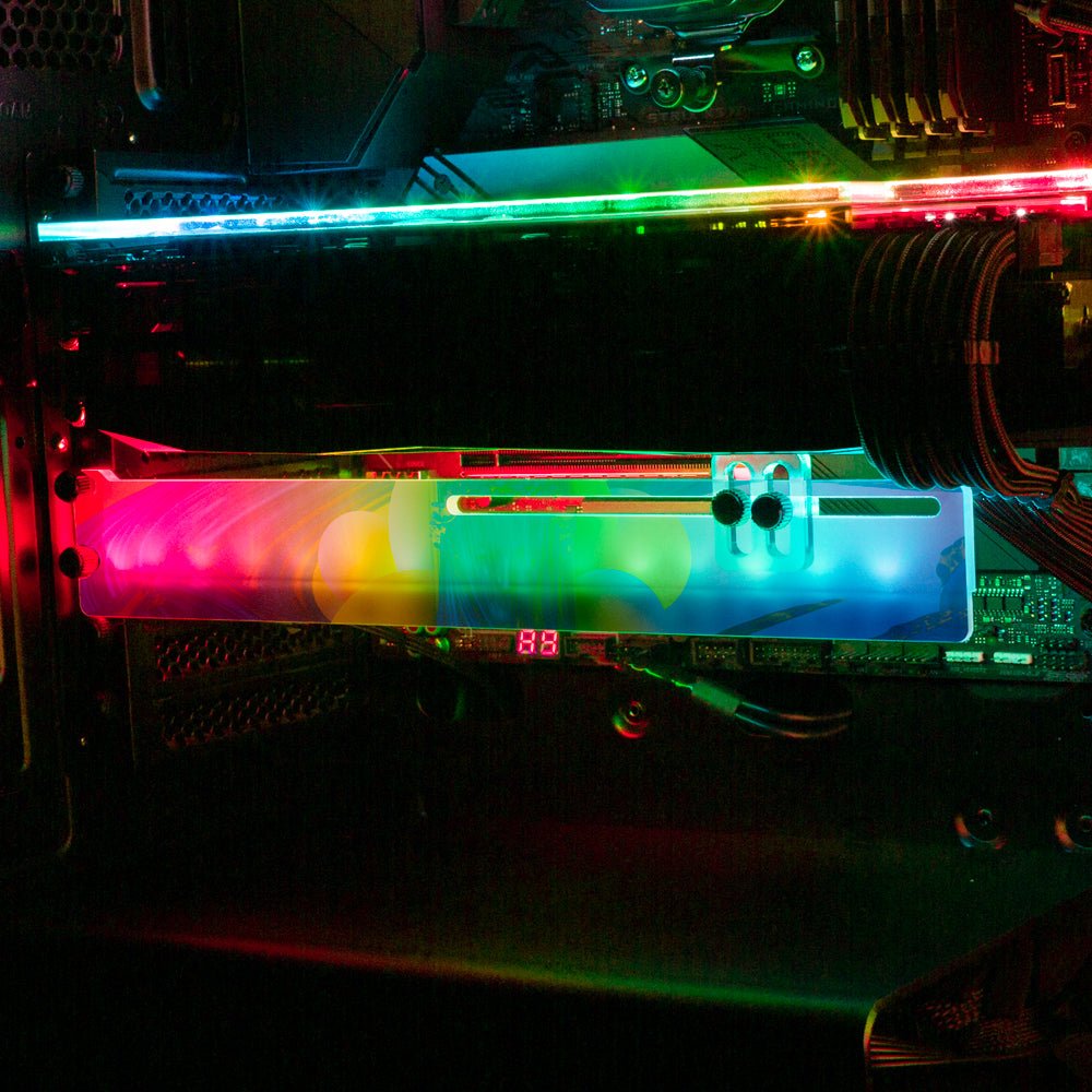 All A Facade RGB GPU Support Bracket - Gabrielle Salonga - V1Tech