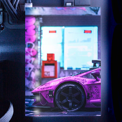 Bad Flamingo 2 RGB HDD Cover Vertical