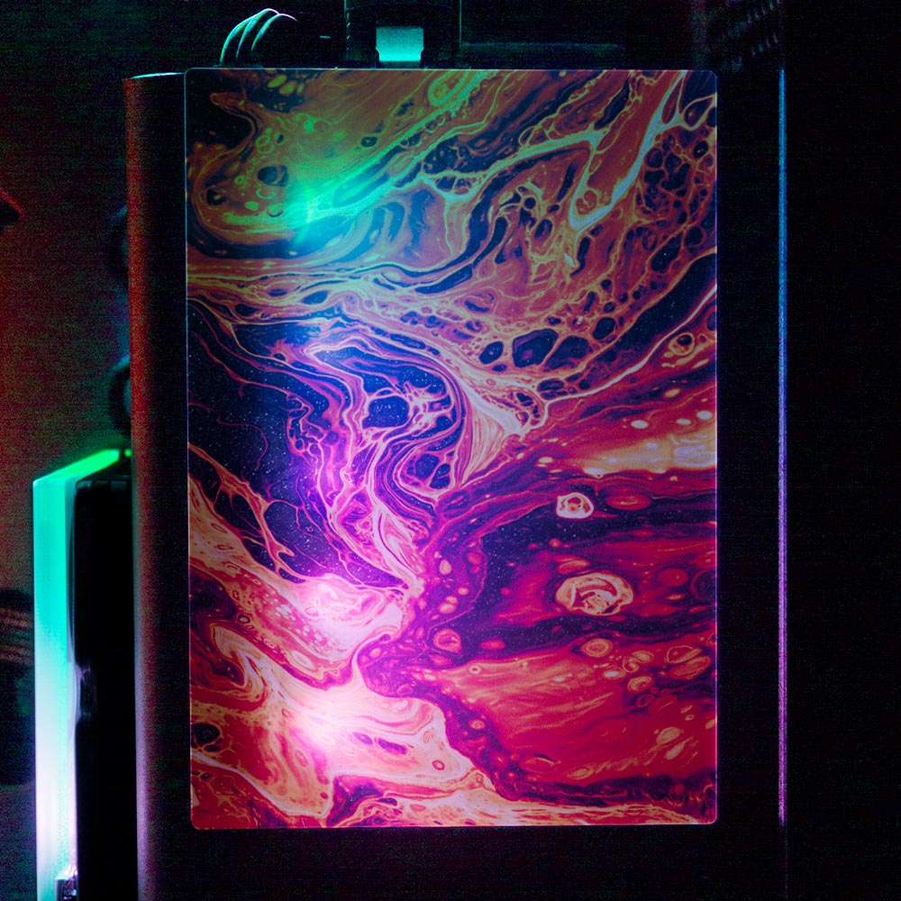 Believe in Yourself RGB SSD Cover Vertical - Geoglyser - V1Tech