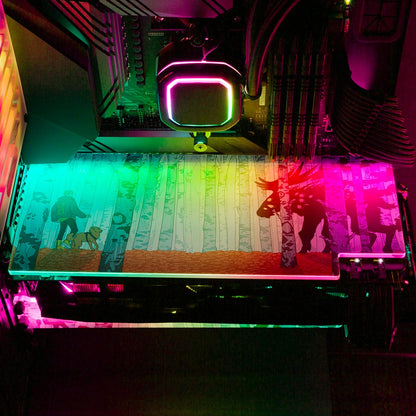Birch Forest RGB GPU Backplate - Kuurakuu - V1Tech