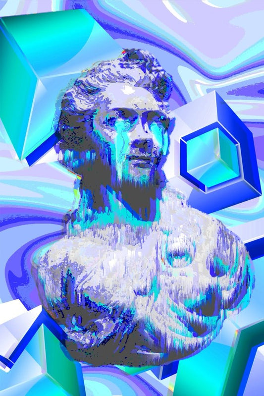 Blue Dream Plexi Glass Wall Art - Tankuss - V1Tech