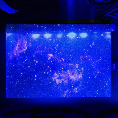 Blue Space RGB HDD Cover Horizontal - V1Tech