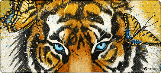 Butterfly Tiger X-Large Mouse Pad - Marine Loup - V1 Tech