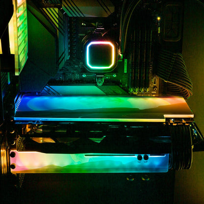 Caminho do Maytrea RGB GPU Backplate - Cajuca Art - V1Tech