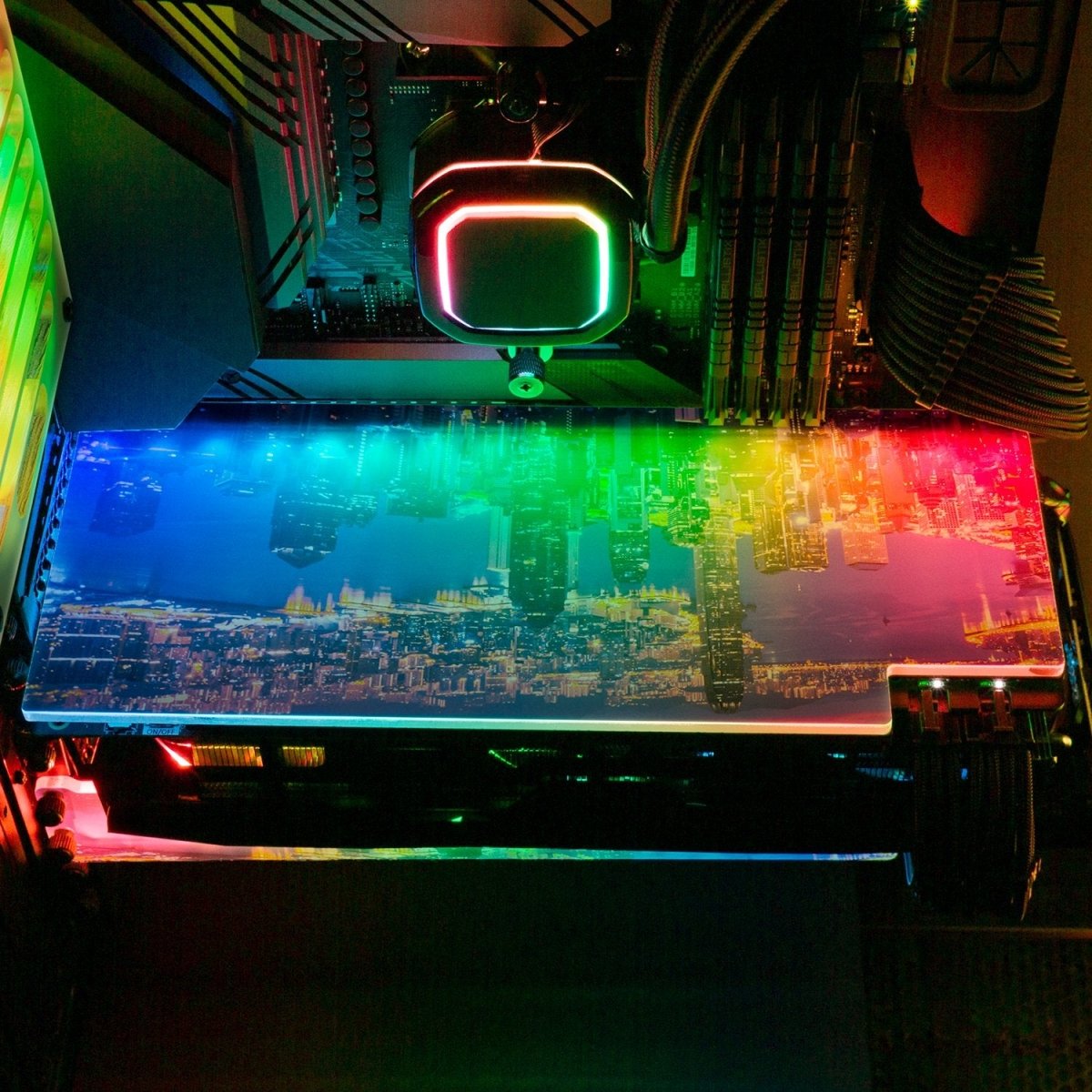 City of Dreams RGB GPU Backplate - Nogar007 - V1Tech