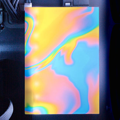 Clouds RGB HDD Cover Vertical