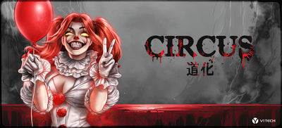 Clown Girl X-Large Mouse Pad